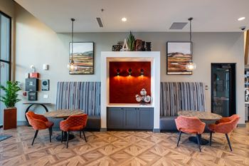 View on centennial apartments resident  clubhouse